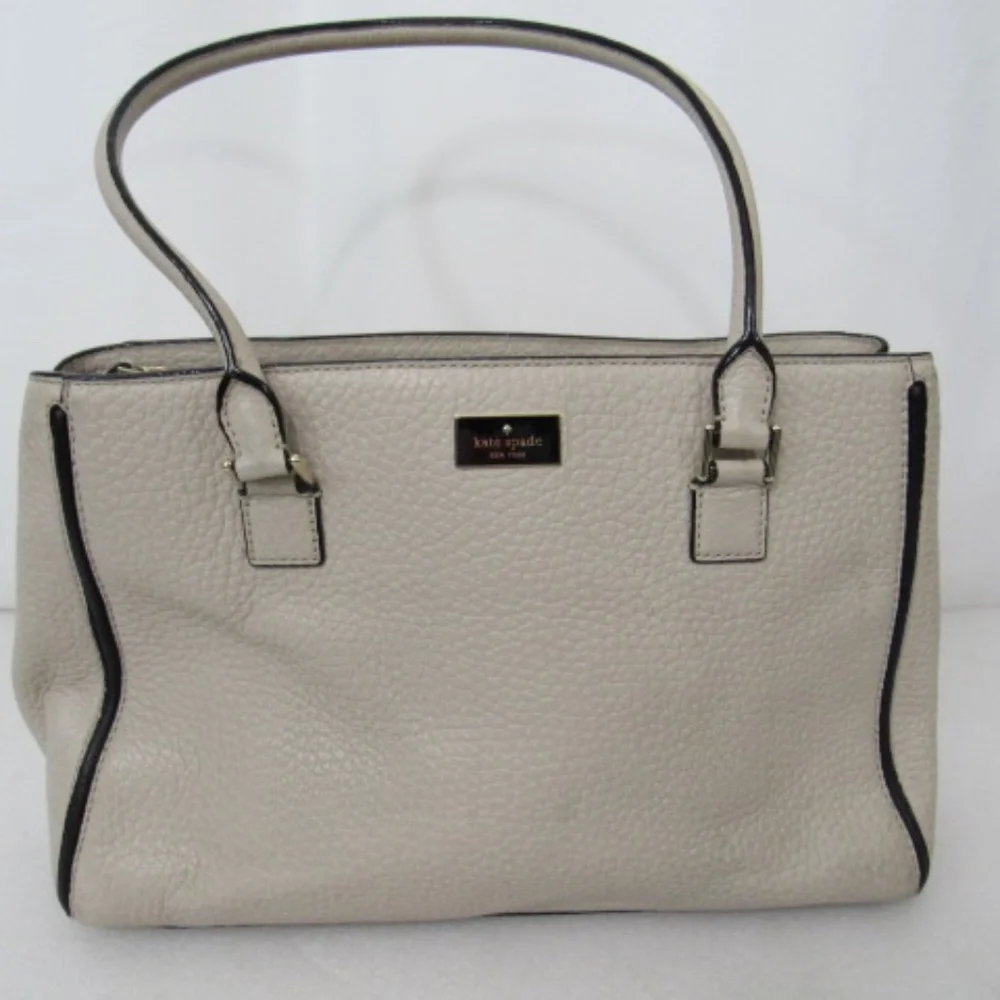 Kate Spade Large Light Pink Pebble‎ Leather Top Handle Bag RN 0102760 57710